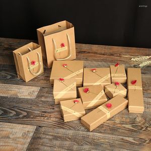 Mücevher Torbaları Zarif paketleme kutusu Romantik Hediye Kutuları Aile Dostları İçin Ambalaj Toptan İş Basit Kore Stil