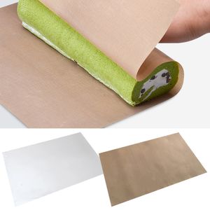 Выпечка коврика Sheets 30x40см многоразовый непризорный нефтяной бумага для выпечки бумаги с теплостойкой на термостойком листе печи лист барбекю
