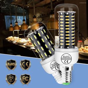 Mısır LED ampul E27 220V Bombilla E14 Lamba 3W 5W 7W 9W Ampoule 38 55 78 88LED Mum Işığı SMD 4014 Enerji Tasarrufu