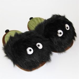 Terlik 28cm Karikatür Komşum Totoro Masal Peluş Peluş Terlik Kış Kapalı Yetişkin 221103