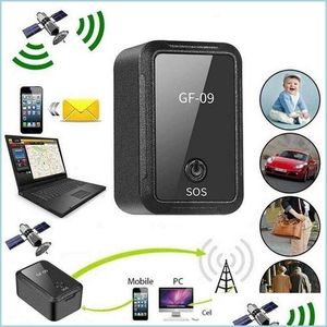 Diğer Oto Electronics Mini Araba GPS Tracker RASTREADOR GF09 Su Geçirmez Bırakma Şok Alarm Sesi/ Uygulama Kontrol Bulucu Teslimat 2022 MOB DHU3S