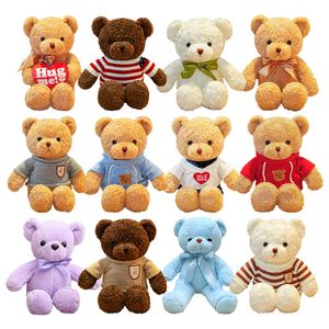 Niedlicher Teddybär, Plüschtier, Fliege, Pullover, Bär, Kindergeburtstagsgeschenk