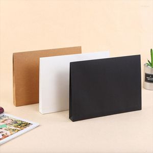 Подарочная упаковка A4 горизонтальная конверта бумажная бумага для документов Business Craft File держатель Offic