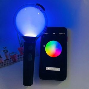 LED Işık Çubukları Kpop Ordu Bombası Ver 4 Sopa Özel Baskı Haritası Soul 3 Bluetooth Konser Stick Fan Koleksiyonu 221105