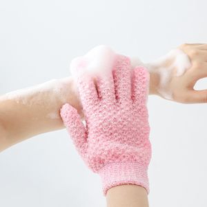 12 adet peeling peeling peeling mitt eldiven ovma eldiven dirençli gövde masajı sünger yıkama cilt nemlendirici spa köpük