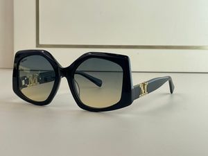 Óculos de sol das mulheres da moda de moda Mara MM0012 Quadro quadrado Projeto exclusivo Templos de sol artístico Óculos de sol para mulher tamanho 56 20 140mm