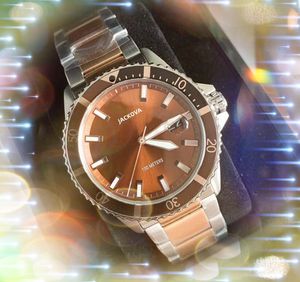 Basit kadran kuvars erkek saatleri kronometre 42mm otomatik tarih üç stiches tasarımcı paslanmaz çelik asil ve zarif kol saatleri hassasiyet ve dayanıklılık hediyeleri