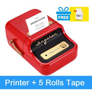 Printers Niimbot B21 Label Printer portable thermal wireless bluetooth printer used for barcode clothing jewelry fooder Niimbot B203 221107