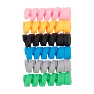 Cable Protector Silicone USB Charger Cables Organizers Cord Cover Wire Protect Bobbin Winder For Mobie Phone