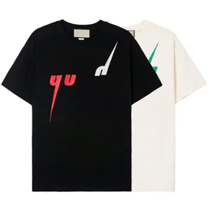 Moda Erkek Giyim Erkek T-Shirt 2022 tasarımcı tişört Erkekler Pamuk Tasarımcılar Kısa Yaz Casual ile Marka Mektubu HighQuality Kısa kollu bisiklet yaka