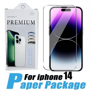 Защитник экрана для iPhone 15 14 Pro Max 13 12 11 XS XR X 8 7 6 плюс Samsung A53 A73 A23 Moto G Power 2,5D Заправленное стекло 9H премиум -взрыв