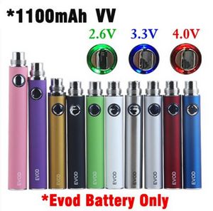 Оригинальное зрение Evod ugo vv Vape Pen Acterulty 510 Троговое напряжение 3,3 В-4,8 В 650 мэх 900 мАч 1100 мАч микро-USB Зарядное устройство Micro USB