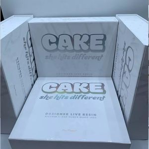 Empty Cake she hits different One Ounce 2oz Live Resin Glass Jar Packaging 1 pound Magnet Box 4 flavors