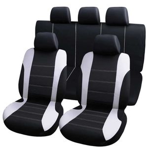 Otomobil koltukları Aimaao 2/4/9 PCS Evrensel Araba Koltuk Kapakları Kia Ceed Fiat için Set Otomatik Düzenleme İç Aksesuarları 500 Mercedes W203 Housse T221110