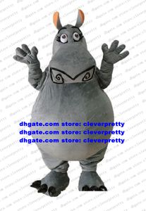 Madagaskar Gloria Hippo Nehri At Hippopotamus Maskot Kostümü Yetişkin Karikatür Karakter Süpermarket Reklam Kampanyası ZX358