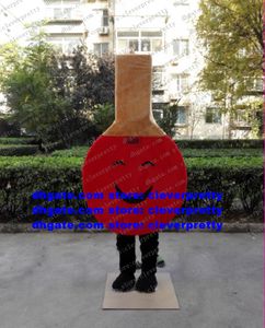Maskot kostüm masa tenis yarasa pingpong yarasa raket yetişkin karikatür karakter kıyafeti return fanquet bahçesi fantasia zx2909