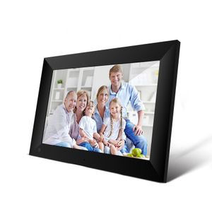Цифровые рамки PO P100 Wi-Fi Digital Picture Frame 10,1-дюймовый 16GB Smart Electronics PO рамка управление приложением.