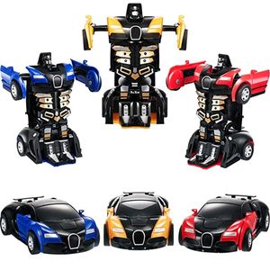 Трансформация mini 2 в 1 робот -робот игрушечные аниме -боевые столкновения трансформирование модельных машин деформации игрушки для детей подарок для детей