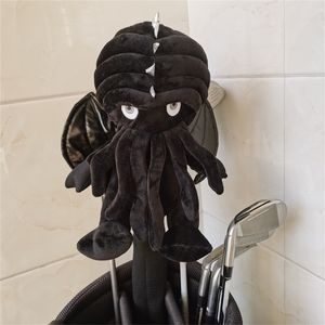 Other Golf Products Limited Чехол на голову водителя Cthulhu Demon Octopus с щупальцами Плюшевый деревянный головной убор 460cc для мужчин 221114