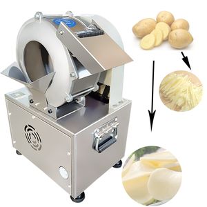 Ticari Sebze ve Meyve Bıçağı Ev Patates Gıda Dilimleyici Kıyıcı Elektrik Kesme Makinesi