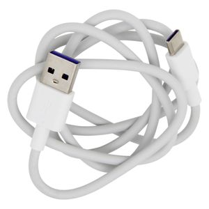 Быстрая зарядка USB-кабель типа C 5A Кабель для передачи данных Super Charge Type-C 1 м для Xiaomi Mi 10 Samsung Huawei