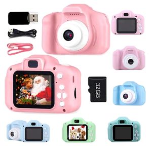 Çocuklar HD Kamera Mini Eğitim Oyuncakları Öğrenci Bebek Hediyeleri Doğum Günü Hediyesi Dijital Kameralar 1080p Projeksiyon Video Kamera