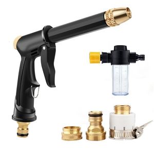 Garden Hoses High Pressure Sprinkler Water Gun Car Washers Hose Nozzle Foam Lance Automobiles Cleaning Tool 221116
