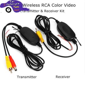 2.4G Wireless Transmitter & Receiver for Car Reverse Rear View Backup Camera and Monitor Parking Assistance Vehicle CAM