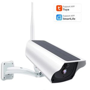 IP -камеры Tuya Smart Life 5MP Wi -Fi Solar Power с 2MP Security Беспроводной батареей Home Supillance IP66 Водонепроницаемый наружный PIR 221117