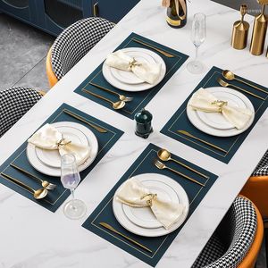 Placas Cerâmica Conjunto de placas de luxo Dinning Salada nórdica que serve talheres porcelana Gold Platos de Cena Dinnerware DL60PZ