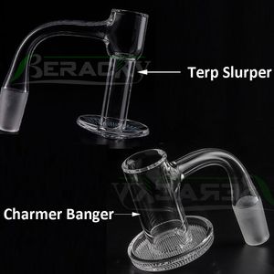 Beracky Twy Styles Full Weld Smoking Quartz Banger 20mmd Забастованный блендер Terp Terp Slurper Полностью сварная скопленная края.