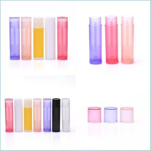 Упаковочные бутылки мини -пустые губы глянец контейнер пластик DIY MTI Color Clear Gip Gloss Tube Tube Lip