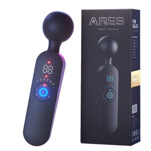 Sex toy Vibrating AV Magic Wand Vibrator for Women Powerful Clitoris Stimulator USB Rechargeable Silicone Massager 72 Modes 5J9Y RUOP BP8Q