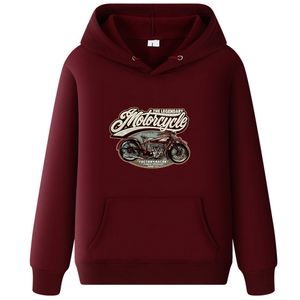 Moda Tasarım Erkek Hoodies Hallowmas Sportswear Camisa Hombre Klasik Amerikan Motosiklet Hip Hop Noel Günü Giysileri