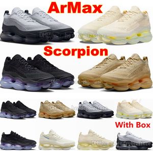 Armaxs Scorpion Triple Black Rood -обувь Mens Womens Lemon Wash Wolf Серый кунжут персидские фиолетовые черные фиолетовые вольт -кроссовки кроссовки спортивные тренеры с коробкой