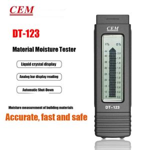 CEM DT-123 DT-125 DT-129 Profesyonel Nem Test Cihazı Ahşap Nem İçerik Test Cihazı Kağıt Yapı Malzemeleri Nem Dedektörü