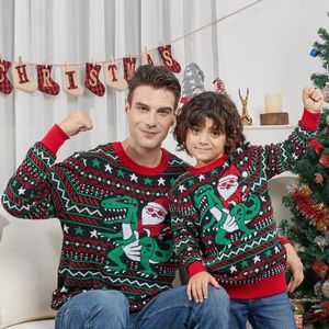 Kadın pijama laamei kıyafetleri Noel kadınlar erkekler eşleşen kazaklar aile çiftleri jumperlar sıcak kalın 2023 yıl