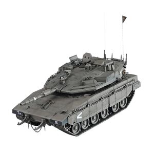 Elektrikli RC Araba Hooben 1 16 1 10 Ölçek Merkava İsrail Ana Savaş Askeri Ordu Tankları Modeli RC RTR 6617 221122