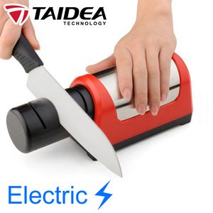 Приосталка Taidea Electric Knife Sharter Grit 600/1000# Алмаз заточена каменные каменные кухонные ножи машины EU 221122