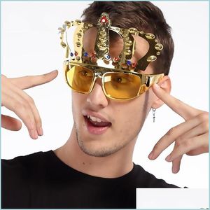 Другое мероприятие вечеринка поставляет Beautif Imperial Crown Spectacles Творческие забавные очки для подарков на день рождения.