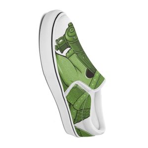 Мужчины женщины DIY Custom Shoes Low Top Canvas на открытом воздухе скейтборд Тройной черная настройка УФ -печати спортивные кроссовки Trainers B13