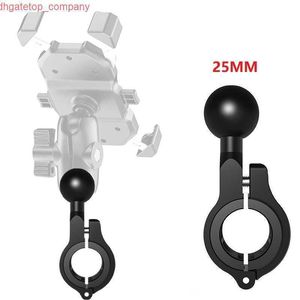 Araba 17mm 25mm Top Kafası Bisiklet Motosiklet Cep Telefon Braketi Sabit musluk Kilidi Tolbar Motosiklet Cep Telefonu GPS Tutucu Montaj