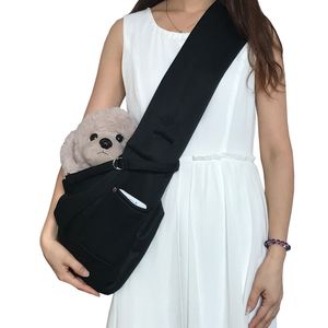 Backpack de cachorro Pet Crossbody Bag Cats Outdoor Pets portátil Bolsa de ombro Fashion Conveniente Cool Doger Carrier