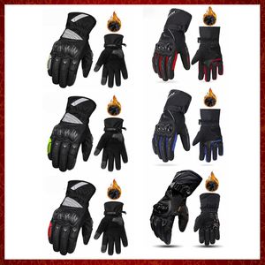 ST446 Warm Winter Motorcycle Gloves Touch Screen Waterproof Windproof Protective Motocross Motorbike Men Gloves Guantes Moto