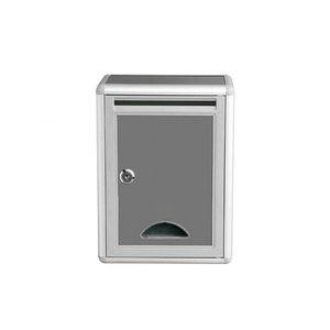 Садовые украшения долговечный домашний почтовый ящик заблокирован безопасное орнамент Многоцелевое винтажное алюминиевое сплаво