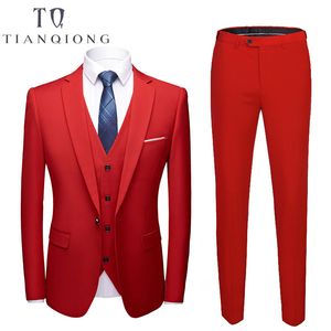 Men's Suits Blazers Latest Coat Pant Designs Fashion Casual Business Suit 3 Pieces Set / Trousers Pants Vest Waistcoat 221128