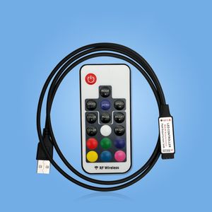 RGB Controllers 5V-24V RF 17 Ключ RGB Светодиодный диммер 4 PIN USB Интерфейс применить к 5050 2835 3528 Страница