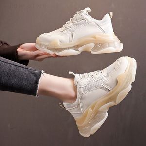 2022 Paris Kristal Bottom Üçlü Sabit Ayakkabılar Özel Baba Platform Spor Sabahları Erkekler İçin Kadınlar Vintage Eski Büyükbaba Eğitmeni Eur 36-45 A1