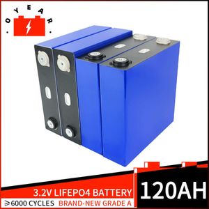 120AH LIFEPO4 Pil12v Sınıf A Lityum Demir Fosfat Pil Paketi DIY 12V 24V 48V Motosiklet PV RV Güneş İnvertör Hücreleri