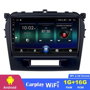 9 inç Araba DVD Dokunmatik Ekran Oyuncu Baş Birimi Oyuncu Android 10 Suzuki Vitara için GPS 2015-2016 Navigasyon Multimedya Stereo Video Ses